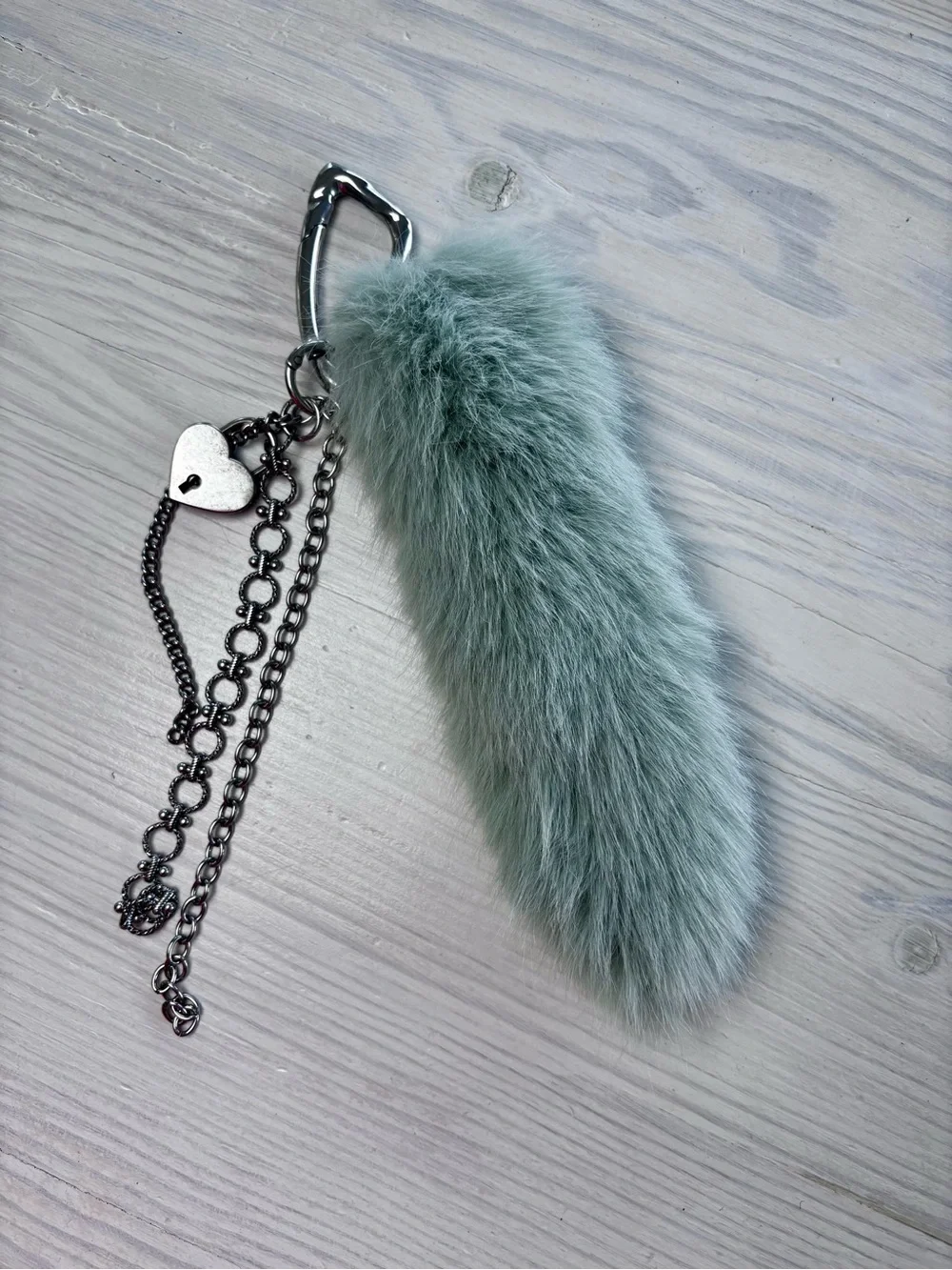 Free People Fluffy Tail Bag Charm